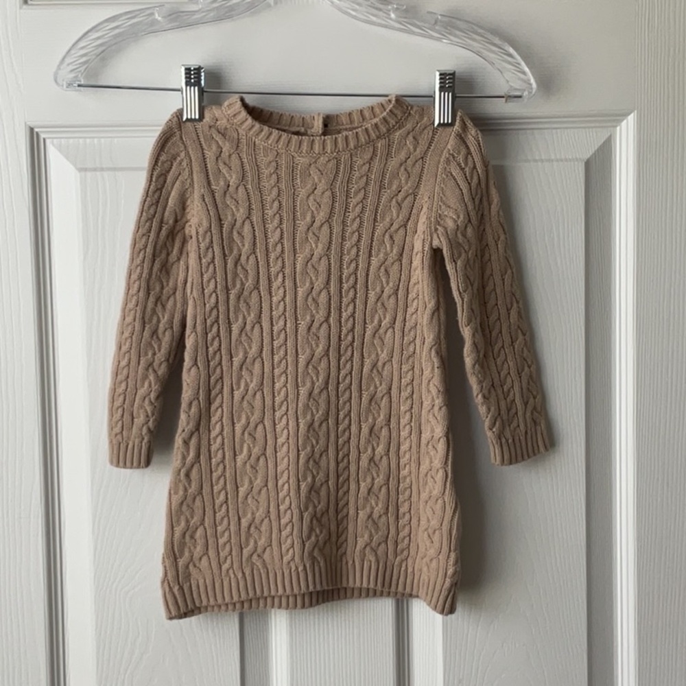 Catherine Malandrind, 18 month, sweater dress, pairs well with tights or jeans